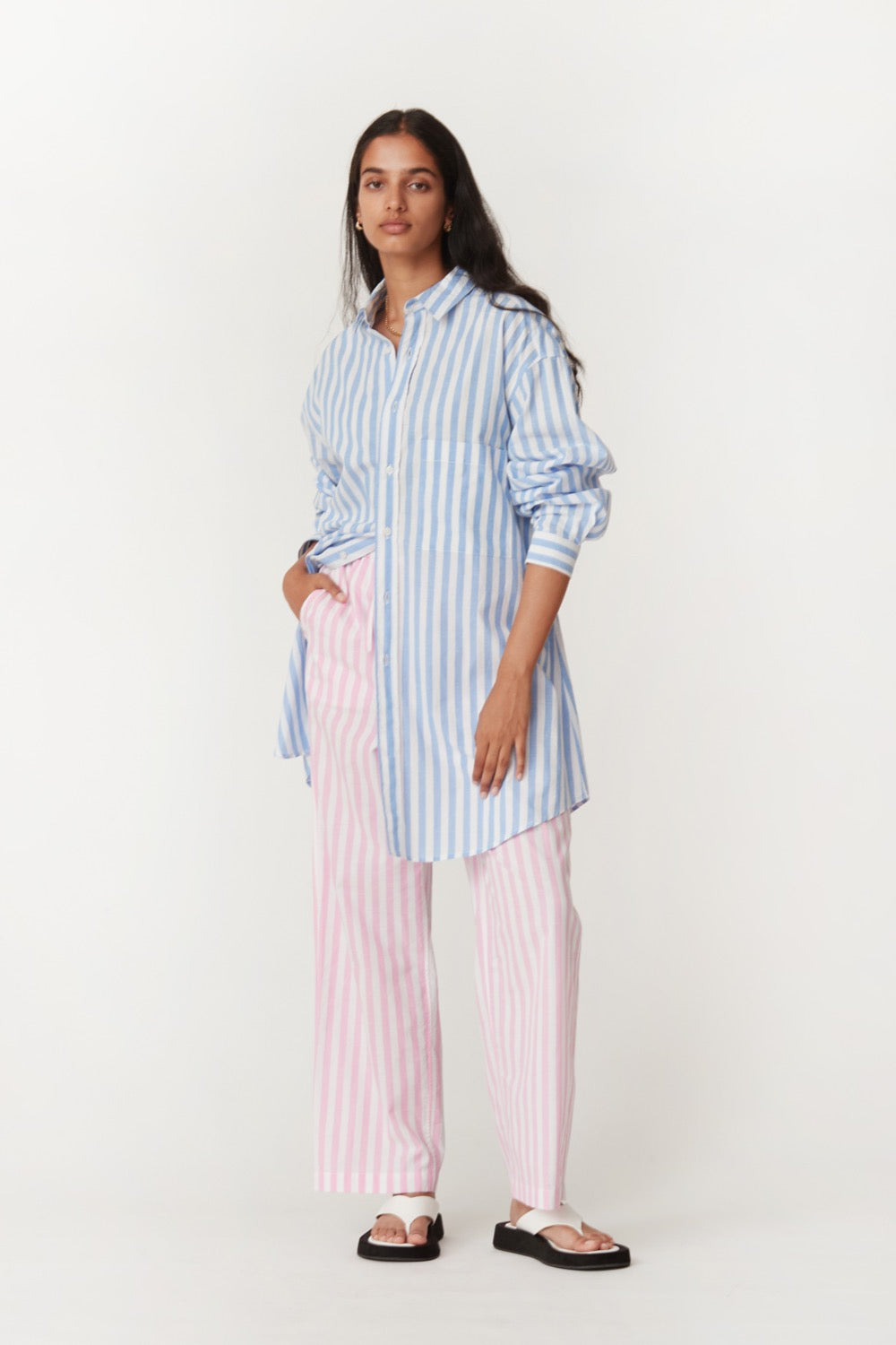 Ringo Pants in Pink - BLANCA