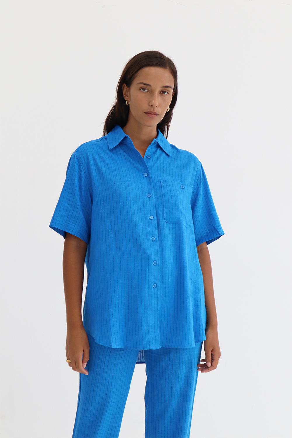 Genevieve Pants Blue