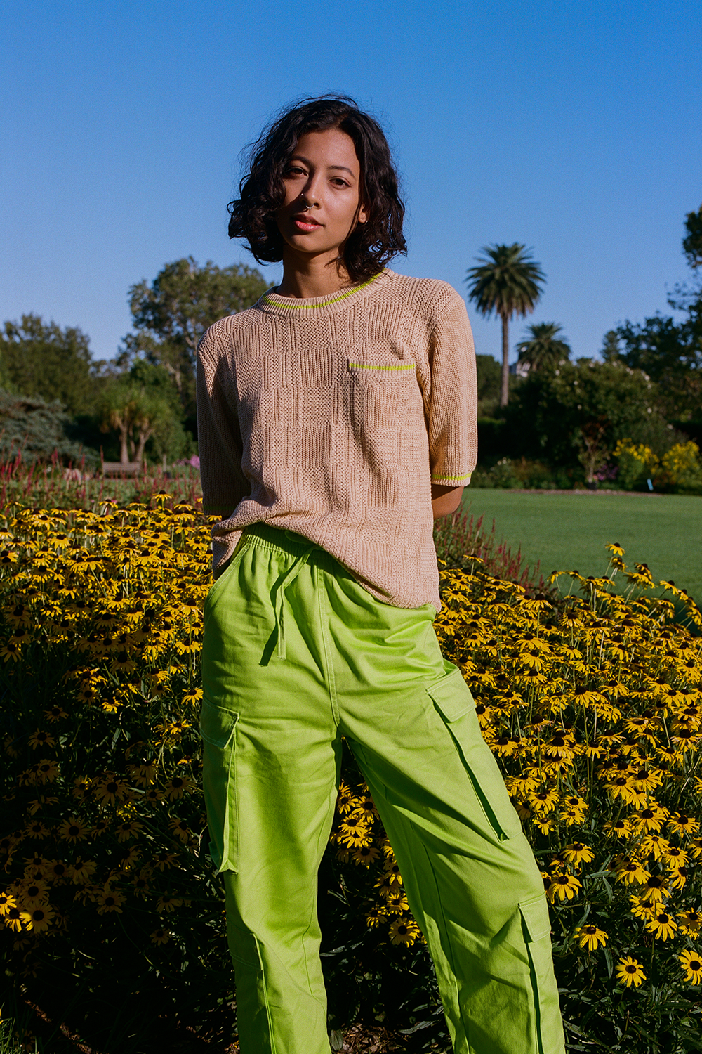 Delilah Sweater in Brown - BLANCA