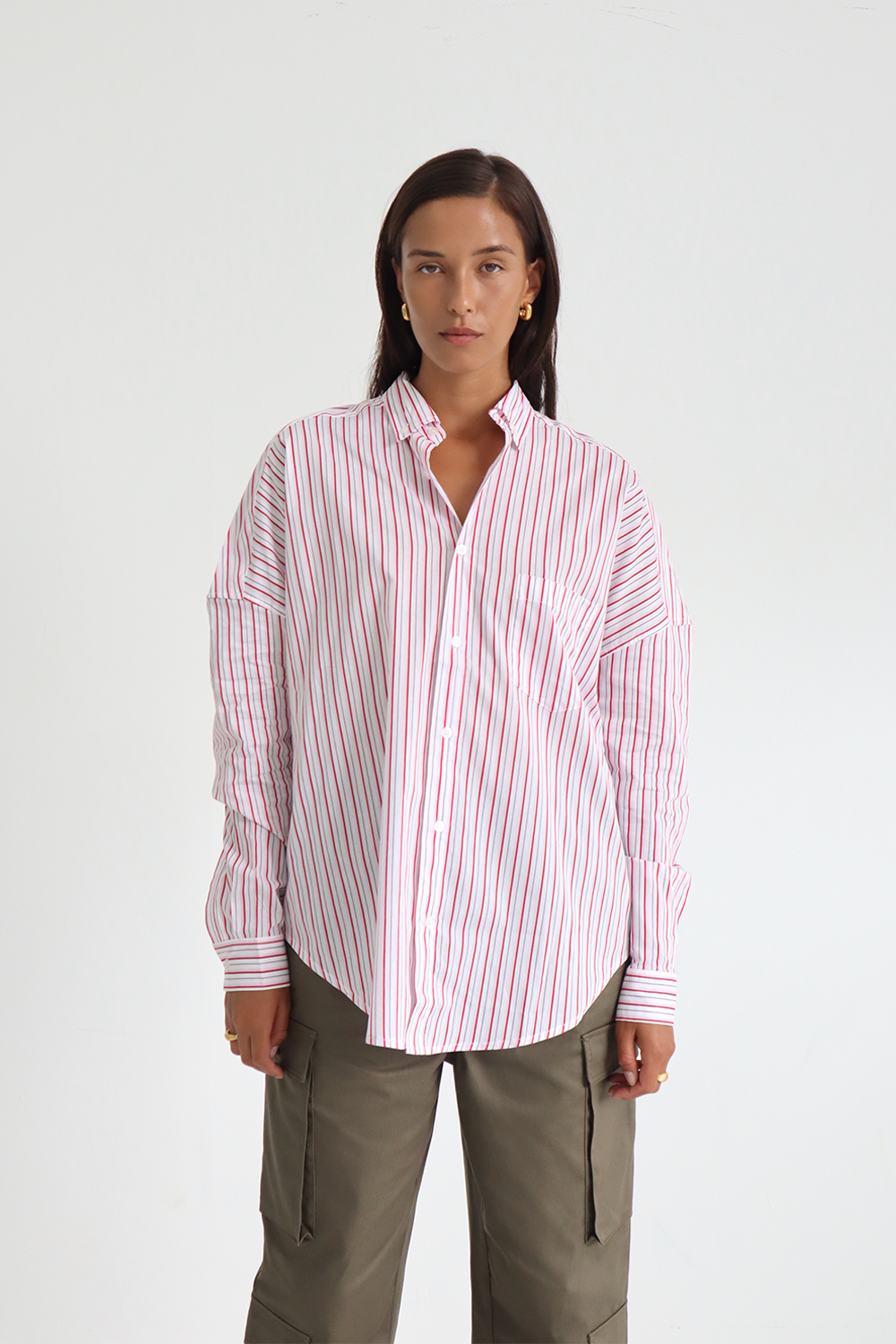 Ricard Shirt in Pink/Red - BLANCA