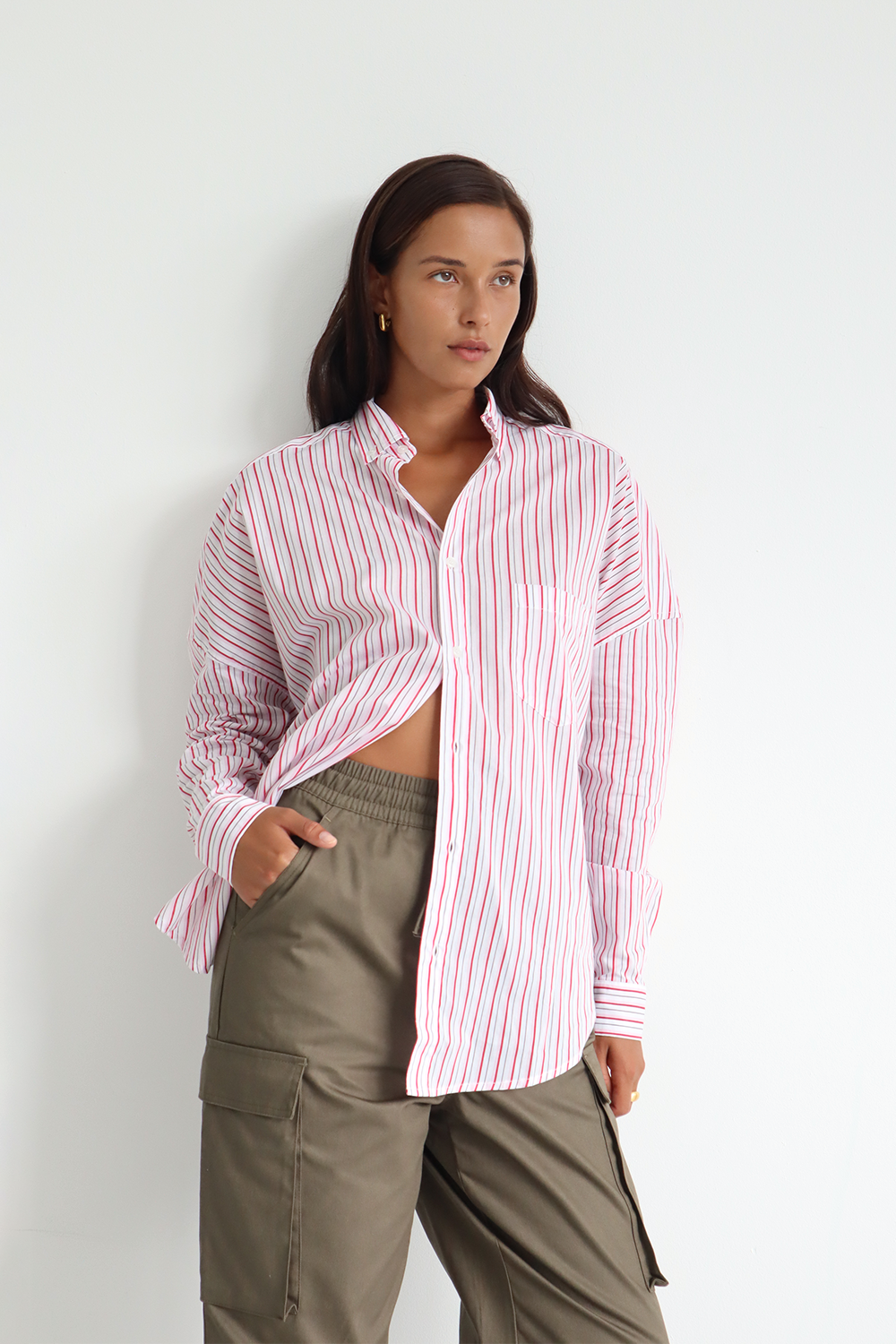 Ricard Shirt in Pink/Red - BLANCA