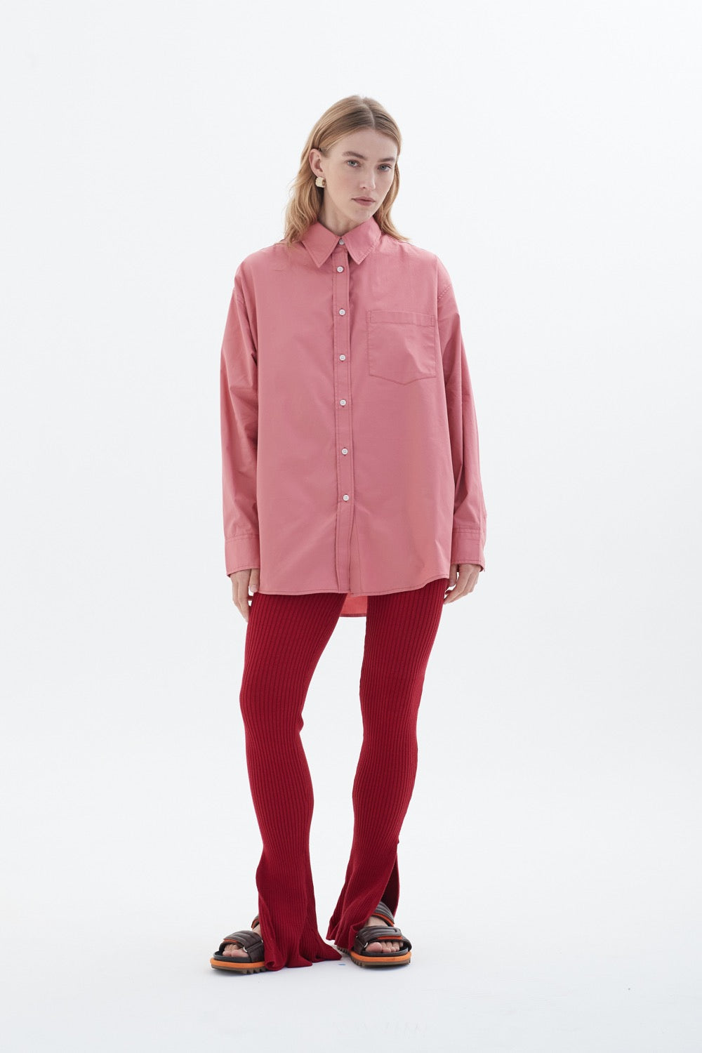 Winona Shirt in Rose - BLANCA